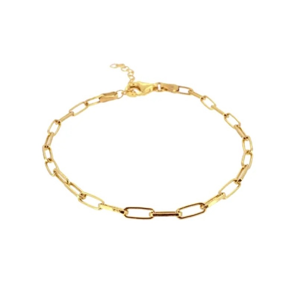 18k Gold Plated Mini Link Bracelet